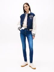 Azul - Tommy Hilfiger Nora Skinny Jeans - Imagem 4 de 7