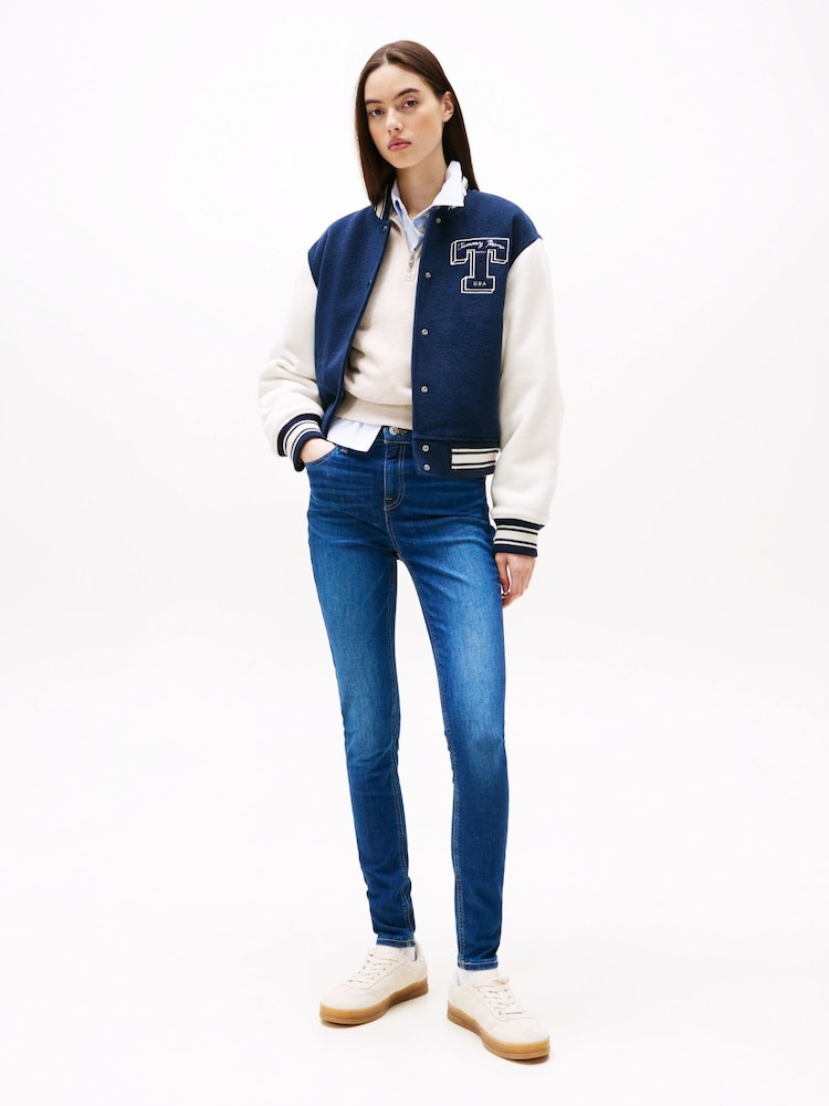 Modrá - Tommy Hilfiger Nora Skinny džíny - Image 4 of 7