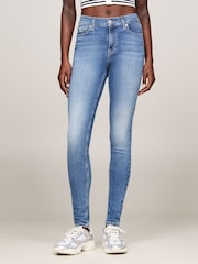 Azul escuro - Tommy Hilfiger Nora Skinny Jeans - Imagem 1 de 7