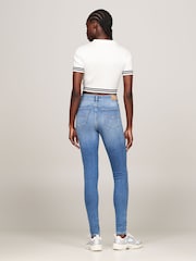 Azul escuro - Tommy Hilfiger Nora Skinny Jeans - Imagem 2 de 7