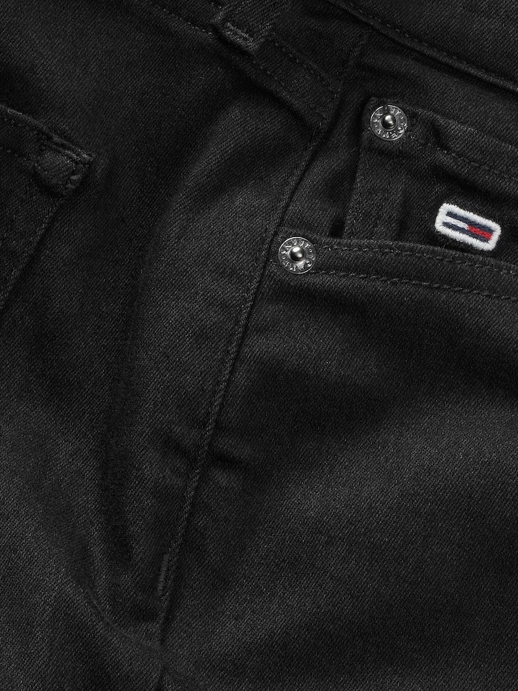 Tommy Hilfiger Black Sylvia High Rise Skinny Jeans - Image 6 of 6