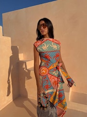 فستان Lucy بنقشة Kaleidoscope من Never Fully Dressed - صورة 9 من 13