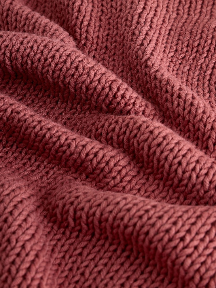 Rojo óxido - Asymmetric Off Shoulder 100% Cotton Knitted Top - Imagen 6 de 6 Rojo óxido - Asymmetric Off Shoulder 100% Cotton Knitted Top - Imagen 6 de 6