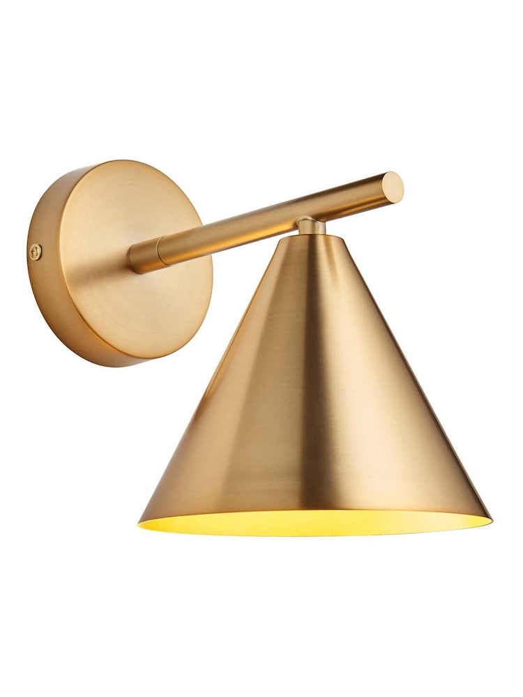 Gallery Home Brass Lance 1 Light Wall Light - Image 1 of 1 Gallery Home Brass Lance 1 Light Wall Light - Image 1 of 1