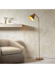 Gallery Home Brass Lance 1 Light Floor Lamp - Image 1 of 9