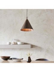 Gallery Home Bronze Lance 1 Light Pendant Ceiling Light - Image 1 of 4