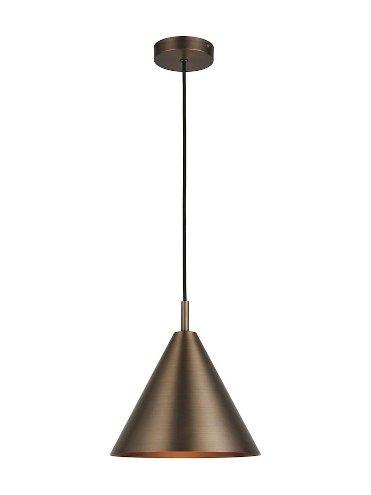 Gallery Home Bronze Lance 1 Light Pendant Ceiling Light - Image 4 of 4