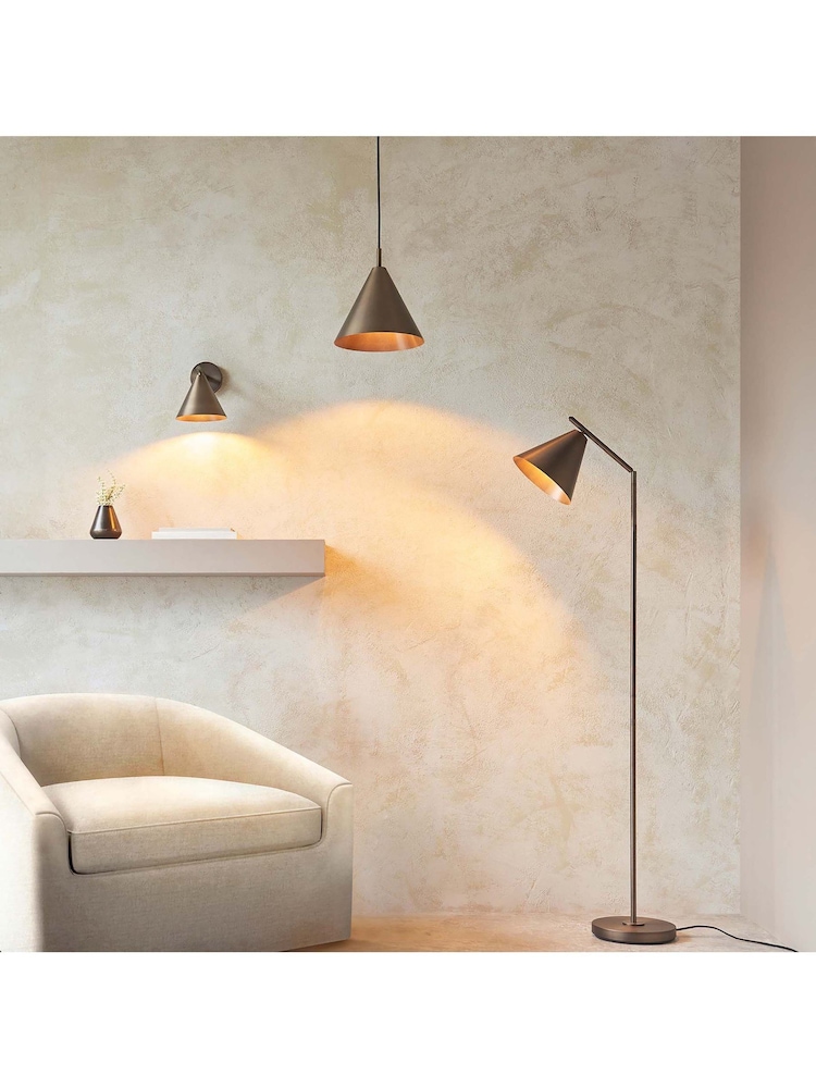 Gallery Home Bronze Lance 1 Light Floor Lamp - Image 2 of 5