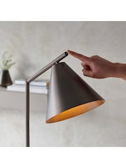Gallery Home Bronze Lance 1 Light Floor Lamp - Image 3 of 5