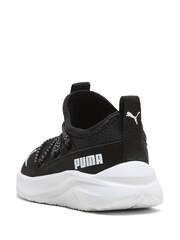 Puma Black Baby Toddler One4All Slip On Shoes Trainers - Image 4 of 6