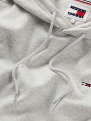 Tommy Jeans Grey Flag Hoodie - Image 7 of 7