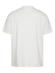 Weiß - Tommy Jeans 100 % Baumwoll-Logo-T-Shirt - Bild 6 von 7