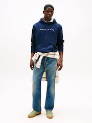 Синий - Tommy Jeans Логотип худи - Image 4 of 7