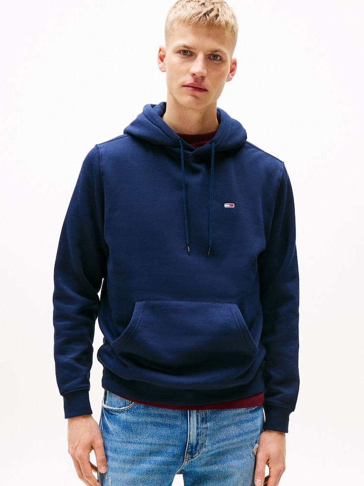 Tommy Jeans Blue Flag Hoodie - Image 1 of 1