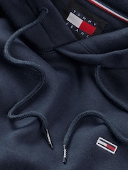 Tommy Jeans Blue Flag Hoodie - Image 7 of 7