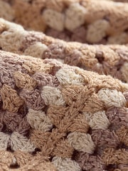 Gold Sparkle Crochet Square Patch Bandeau Boobtube - Image 6 of 7