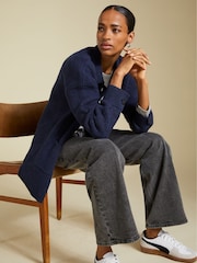Baukjen Blue Bay Wool Blend Knitted Jacket - Image 1 of 5