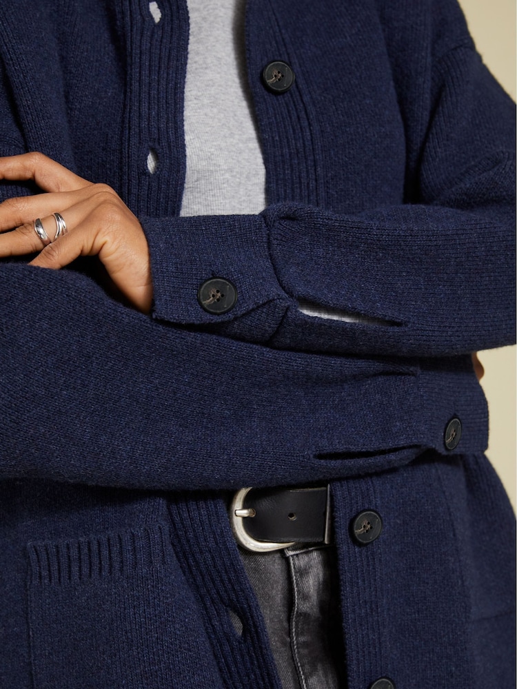 Baukjen Blue Bay Wool Blend Knitted Jacket - Image 2 of 5