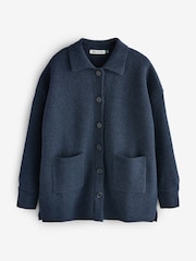 Baukjen Blue Bay Wool Blend Knitted Jacket - Image 5 of 5