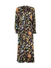 Baukjen Luna Printed Long Black Shirt Dress - Image 4 of 4
