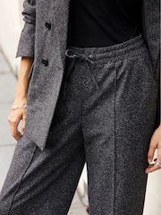 Baukjen Grey Fera Wool Blend Wide Leg Trousers - Image 2 of 5