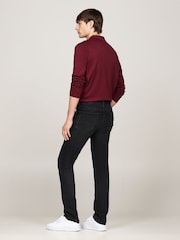 Tommy Hilfiger Black Slim Bleecker Straight Jeans - Image 3 of 4