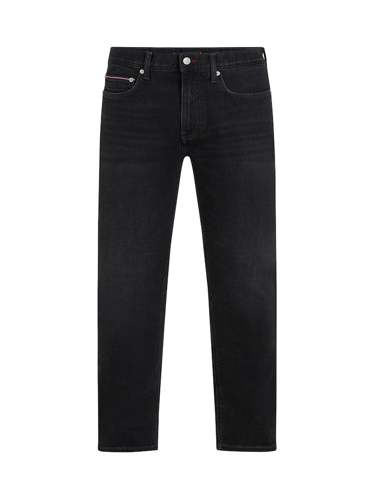 Tommy Hilfiger Black Slim Bleecker Straight Jeans - Image 4 of 4
