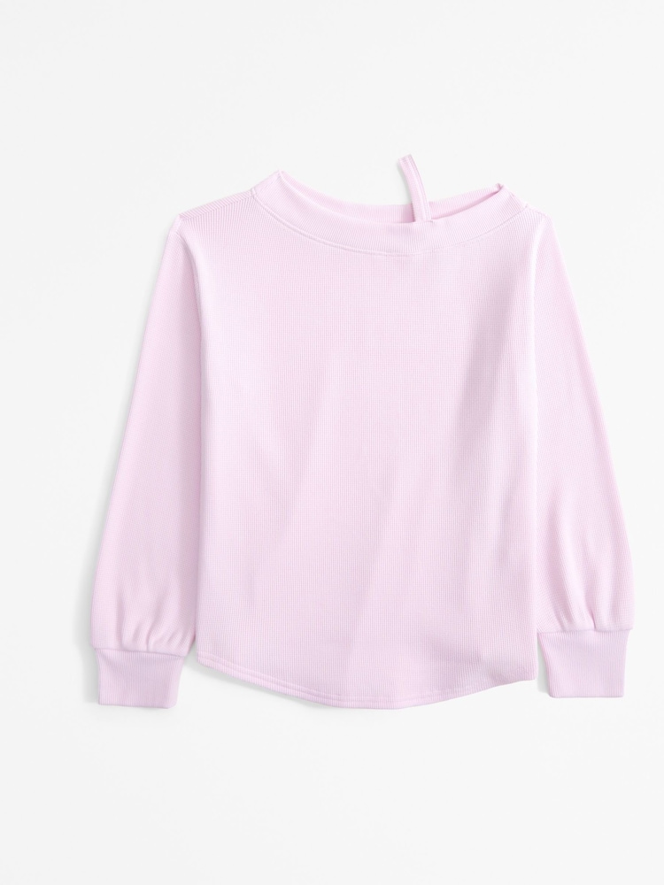 Abercrombie & Fitch Ballon Sleeve Longline Knitted Jumper - Image 1 of 1