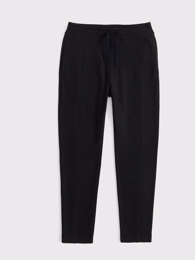 Abercrombie & Fitch Logo Black Joggers - Image 1 of 1 Abercrombie & Fitch Logo Black Joggers - Image 1 of 1