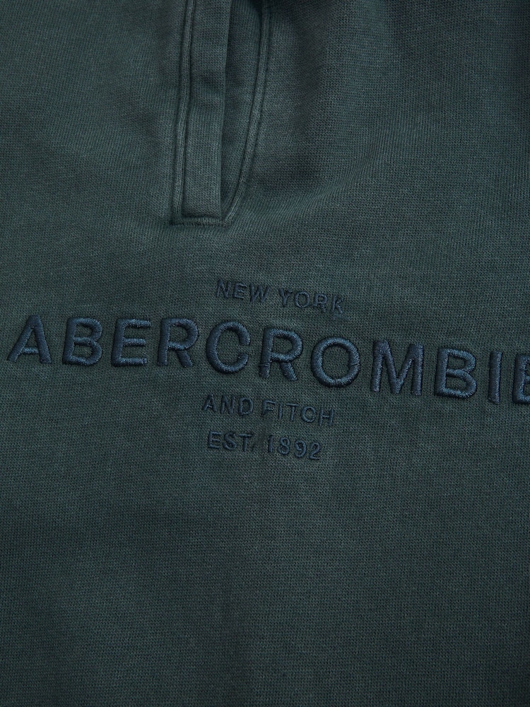Зеленый - Спортивные брюки с логотипом Abercrombie & Fitch - Изображение 2 из 2 Зеленый - Спортивные брюки с логотипом Abercrombie & Fitch - Изображение 2 из 2