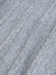 Grau - Abercrombie & Fitch Faltenstrickrock - Bild 2 von 2