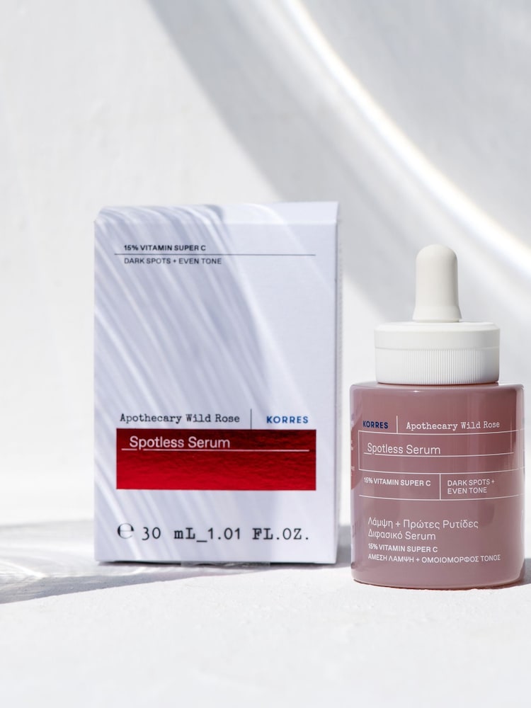 Korres Apothecary Wild Rose Spotless Serum 30ml - Image 2 of 5