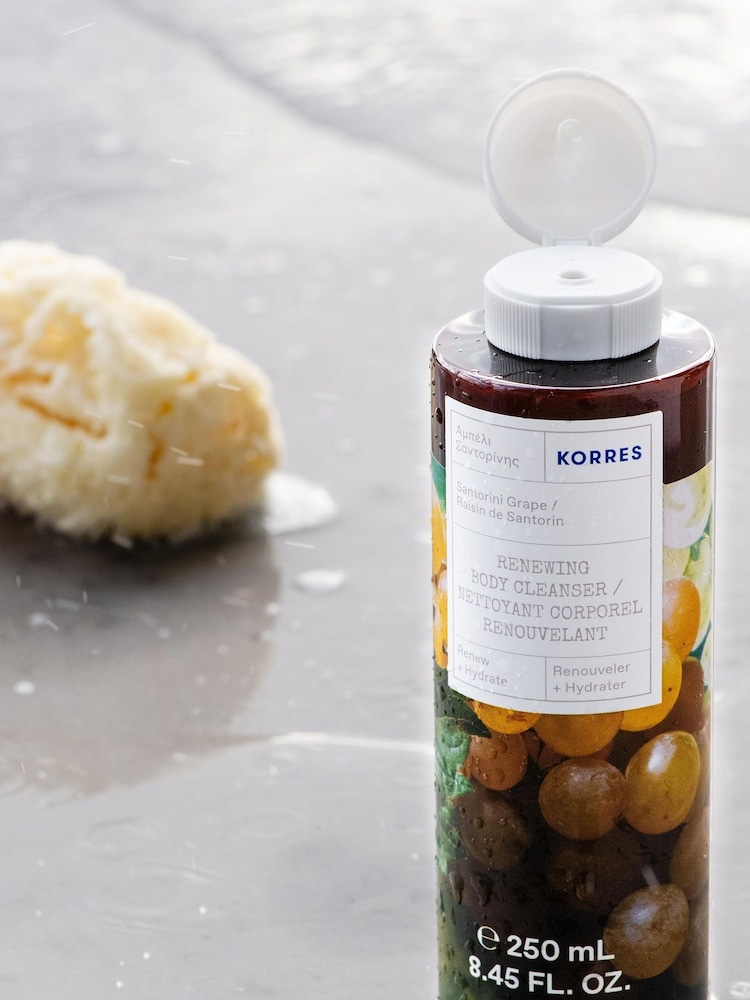 Korres Santorini Grape Body Cleanser 250ml - Image 2 of 3
