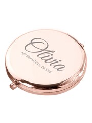 Personalised Round Compact Mirror by Treat Republic - Image 5 of 5