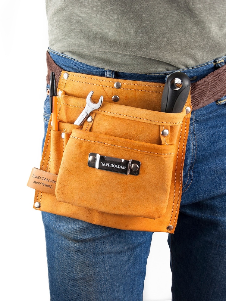 Personalised 6 Pocket Tool Belt by Treat Republic - Image 1 of 5