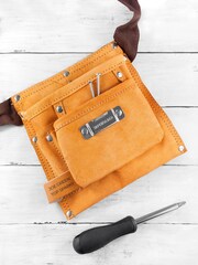 Personalised 6 Pocket Tool Belt by Treat Republic - Image 2 of 5