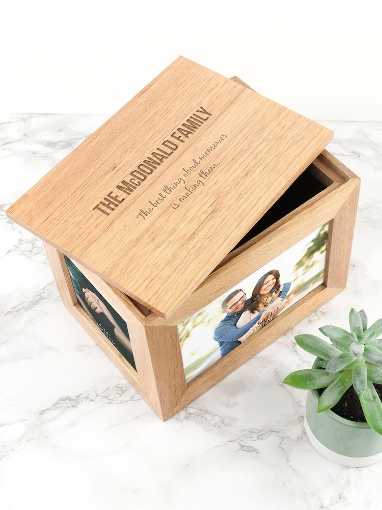Personalised Photo Cube by Treat Republic - Image 1 of 5