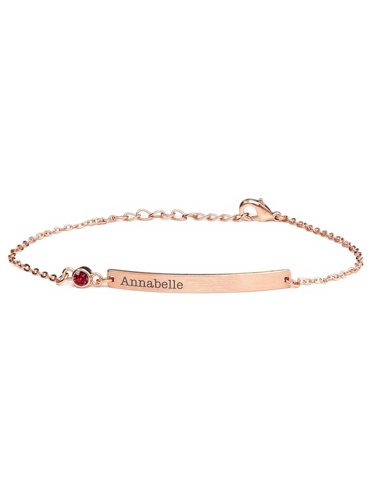 Personalised Swarovski Crystal Bracelet by Treat Republic - Image 4 of 4