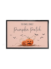 Personalised Halloween Pumpkin Patch Indoor Doormat by Treat Republic - Image 3 of 4