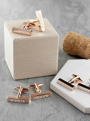 Personalised Cufflinks by Treat Republic - Image 2 of 4