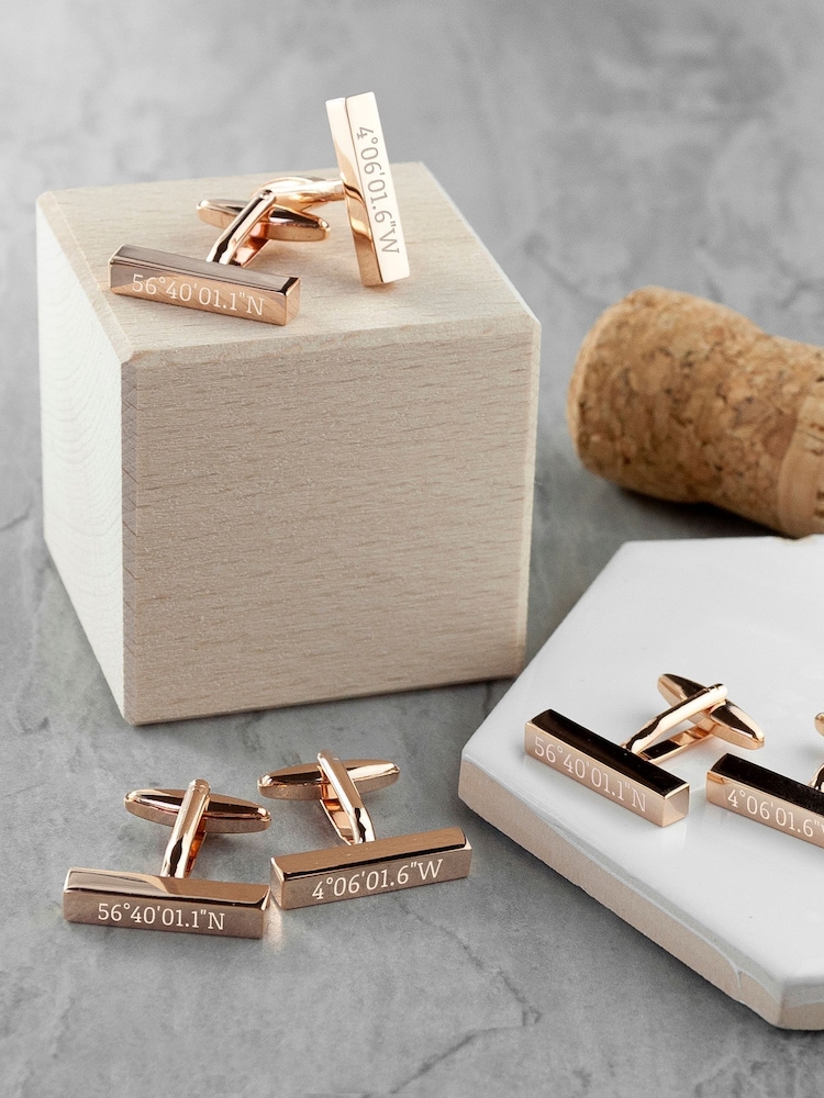 Personalised Cufflinks by Treat Republic - Image 2 of 4