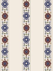 Joules Cream or Multi Grove Border Cream/Multi A4 Wallpaper Sample - Image 2 of 4