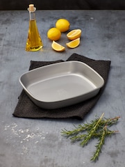 Stellar James Martin Grey Bakers Collection 25x22cm Non-Stick Roasting Tray - Image 1 of 3
