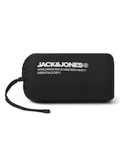 JACK & JONES Black Packable Padded Collarless Gilet - Image 7 of 7