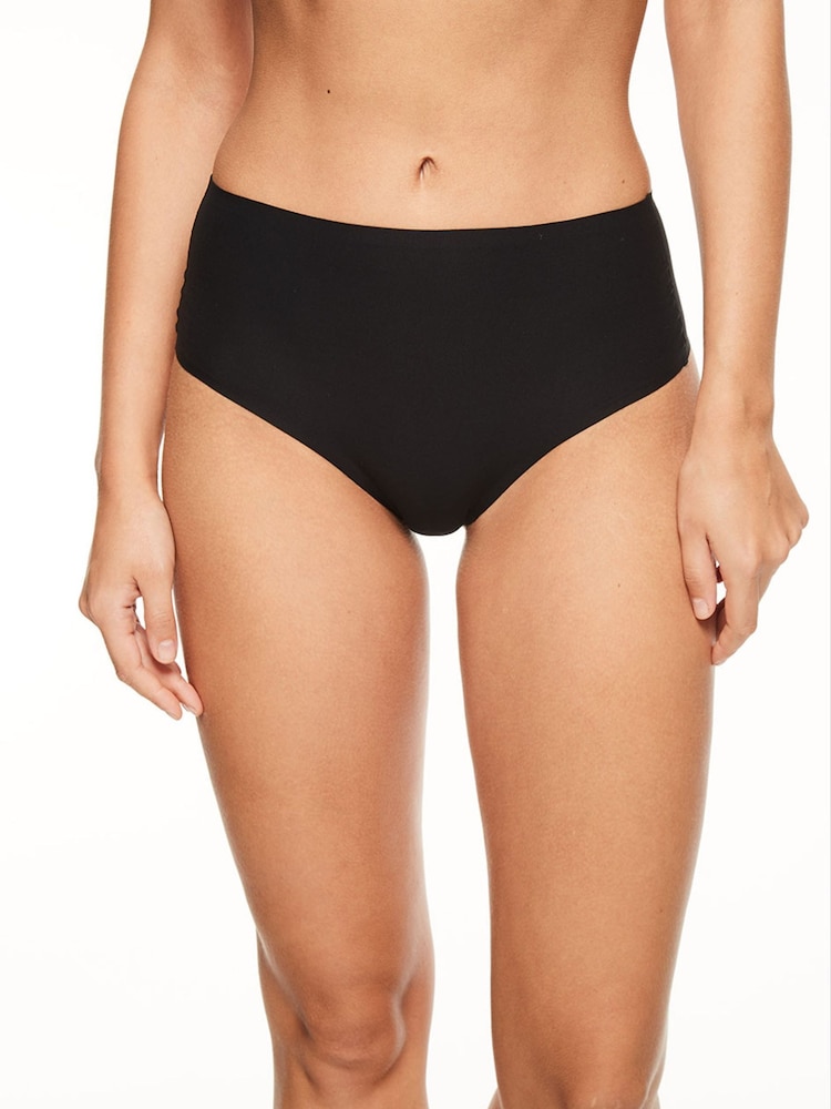 Chantelle Soft Stretch Seamless One Size High Waisted 100% Cotton Thong - Image 1 of 4