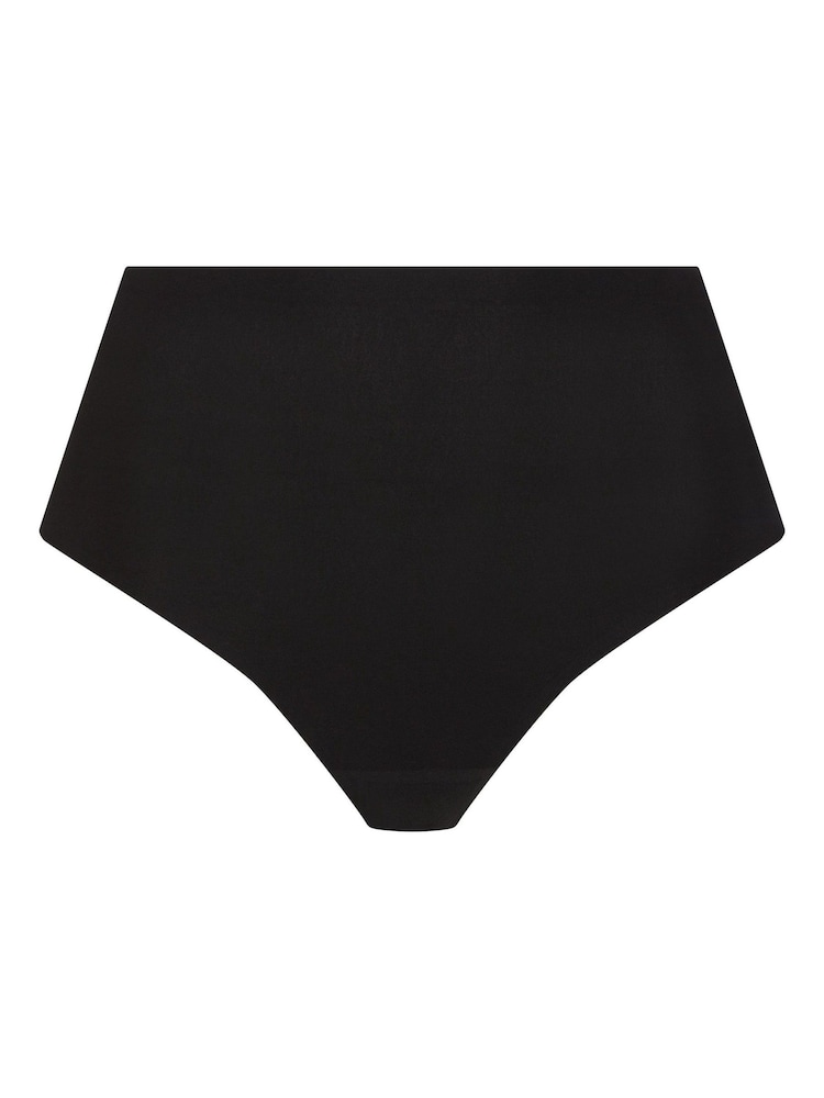Chantelle Soft Stretch Seamless One Size High Waisted 100% Cotton Thong - Image 4 of 4
