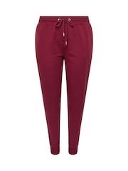 Yours Curve Red Elasticated Joggers - Image 5 of 5