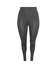 Yours Curve Grey Leggings 2 Pack - Image 7 of 8