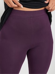 Yours Curve Black Leggings 2 Pack - Image 5 of 8
