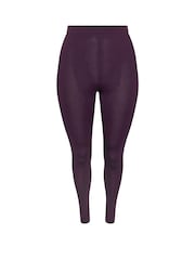 Yours Curve Black Leggings 2 Pack - Image 7 of 8